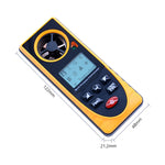 Anemometro digitale GM8910 per vento e temperatura con LCD retroilluminato - immagine 7