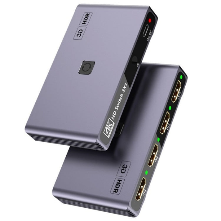 Adattatore HDMI 3 ingressi 1 uscita 4K 60Hz Q301