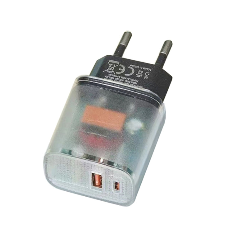 Caricabatterie USB PD3.0 Type-C QC3.0 20W con presa EU