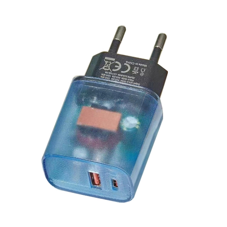 Caricabatterie USB PD3.0 Type-C QC3.0 20W con presa EU