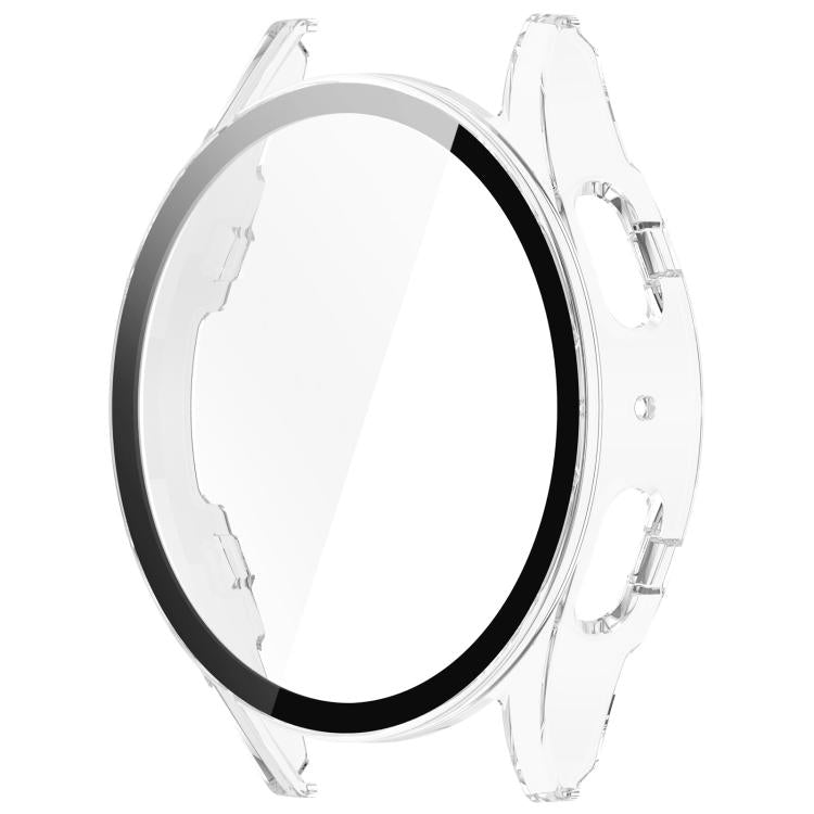 Custodia protettiva impermeabile per orologio integrata con pellicola temperata e PC, For Samsung Galaxy Watch 7 40mm