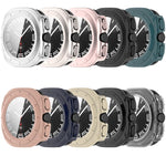 Custodia protettiva impermeabile per orologio integrata con pellicola temperata e PC, For Samsung Galaxy Watch 7 40mm
