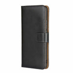Fondina ribaltabile orizzontale in pelle per Huawei Mate 20 Pro, con chiusura magnetica e staffa e slot per schede e portafoglio