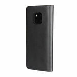 Fondina ribaltabile orizzontale in pelle per Huawei Mate 20 Pro, con chiusura magnetica e staffa e slot per schede e portafoglio