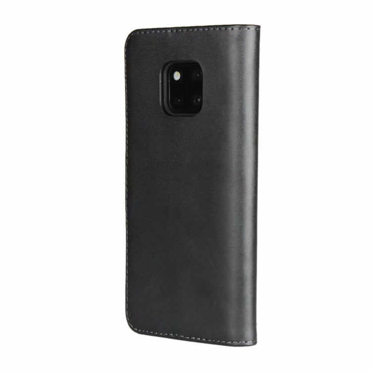 Fondina ribaltabile orizzontale in pelle per Huawei Mate 20 Pro, con chiusura magnetica e staffa e slot per schede e portafoglio