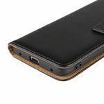Fondina ribaltabile orizzontale in pelle per Huawei Mate 20 Pro, con chiusura magnetica e staffa e slot per schede e portafoglio