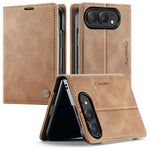 CaseMe 013 Custodia per telefono in pelle con flip orizzontale multifunzionale, For iPhone Duo, For iPhone 17, For iPhone Air, For iPhone 16 Pro Max