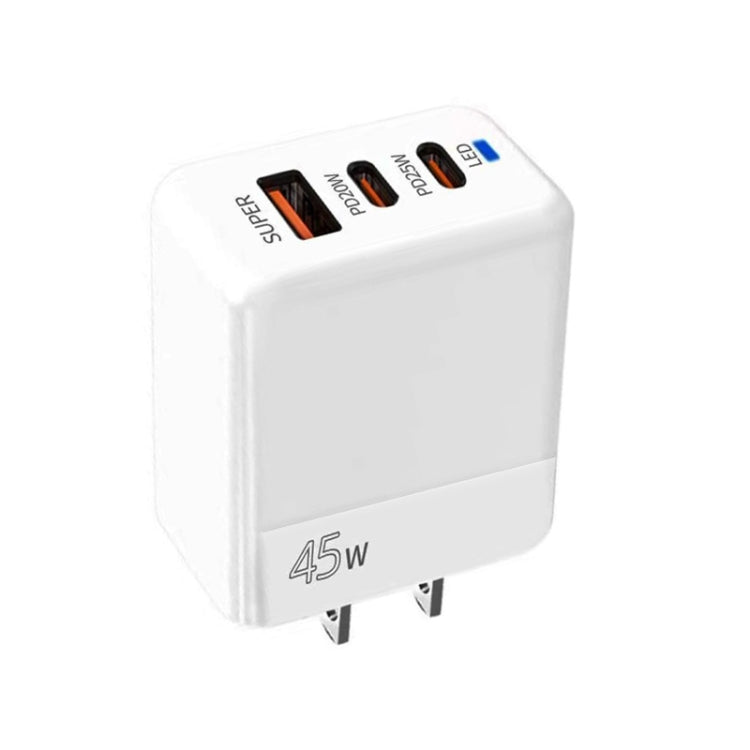 Caricabatterie USB 45W PD3.0 PPS QC3.0 con spina USA