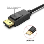 Cavo DisplayPort a DisplayPort da 6 piedi compatibile Lenovo Dell