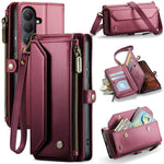 Custodia portafoglio in pelle per Samsung Galaxy S26 5G