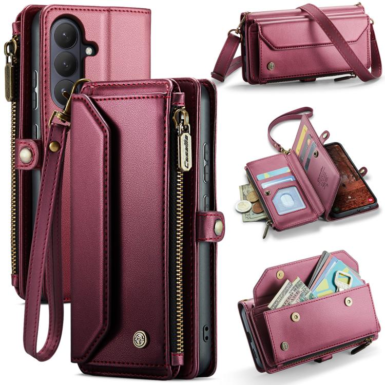 Custodia portafoglio in pelle per Samsung Galaxy S26 5G