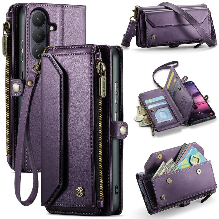 Custodia portafoglio in pelle per Samsung Galaxy S26 5G