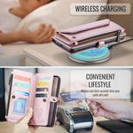 Custodia portafoglio in pelle per Samsung Galaxy S26 5G