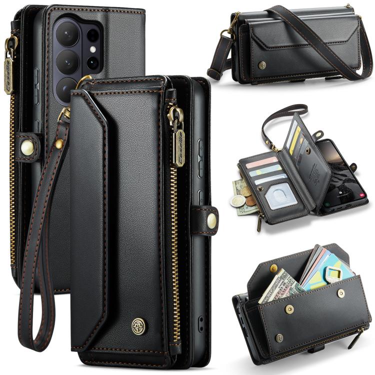 Custodia portafoglio in pelle per Samsung Galaxy S26 5G