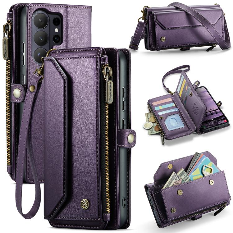 Custodia portafoglio in pelle per Samsung Galaxy S26 5G