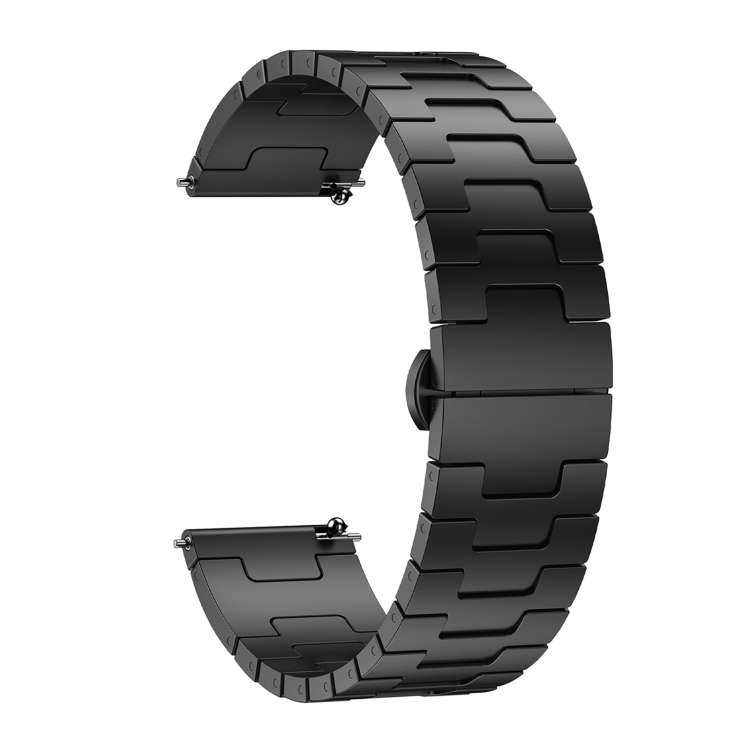 Cinturino in lega di titanio 22 mm nero per Huawei Watch GT2 Pro