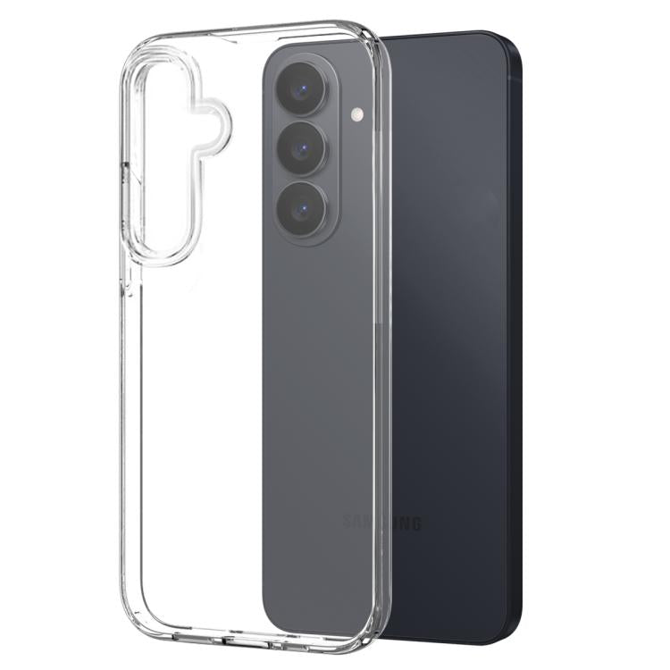 Custodia TPU trasparente con pellicola e protezione obiettivo per Samsung Galaxy