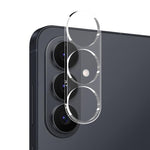 Custodia TPU trasparente con pellicola e protezione obiettivo per Samsung Galaxy