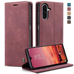 Custodia multifunzionale in pelle con flip orizzontale per Galaxy A26, A36, S25
