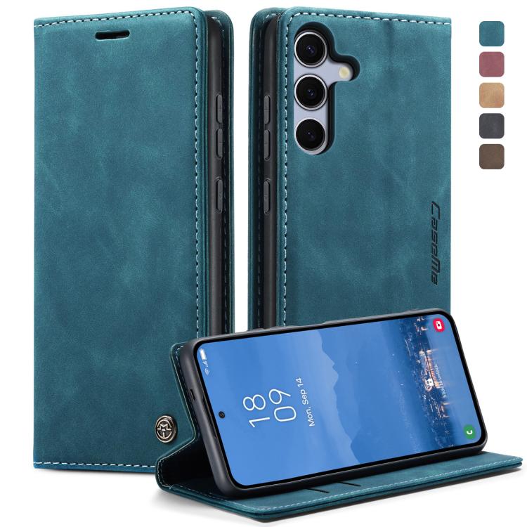 Custodia multifunzionale in pelle con flip orizzontale per Galaxy A26, A36, S25