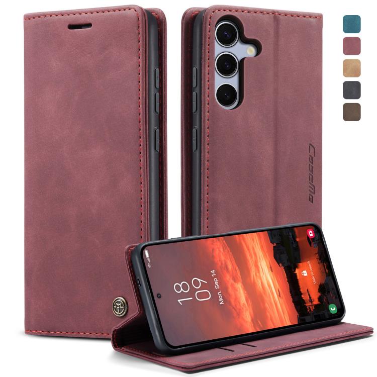 Custodia multifunzionale in pelle con flip orizzontale per Galaxy A26, A36, S25