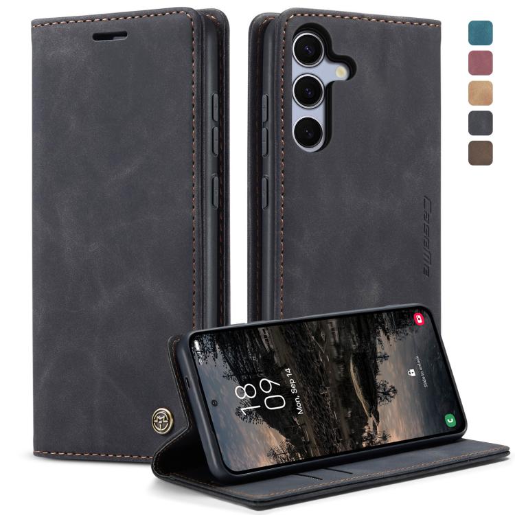 Custodia multifunzionale in pelle con flip orizzontale per Galaxy A26, A36, S25
