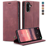Custodia multifunzionale in pelle con flip orizzontale per Galaxy A26, A36, S25