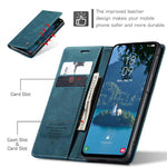 Custodia multifunzionale in pelle con flip orizzontale per Galaxy A26, A36, S25