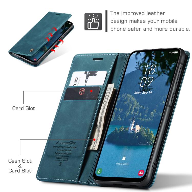 Custodia multifunzionale in pelle con flip orizzontale per Galaxy A26, A36, S25