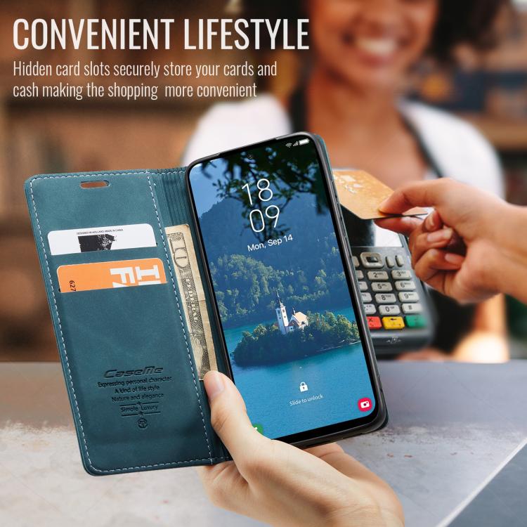 Custodia multifunzionale in pelle con flip orizzontale per Galaxy A26, A36, S25