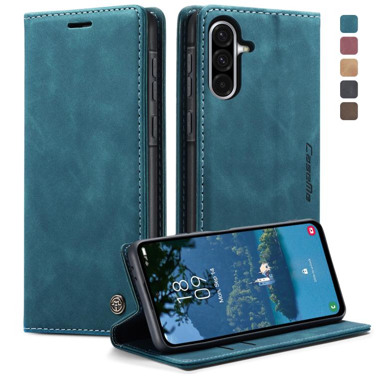 Custodia multifunzionale in pelle con flip orizzontale per Galaxy A26, A36, S25
