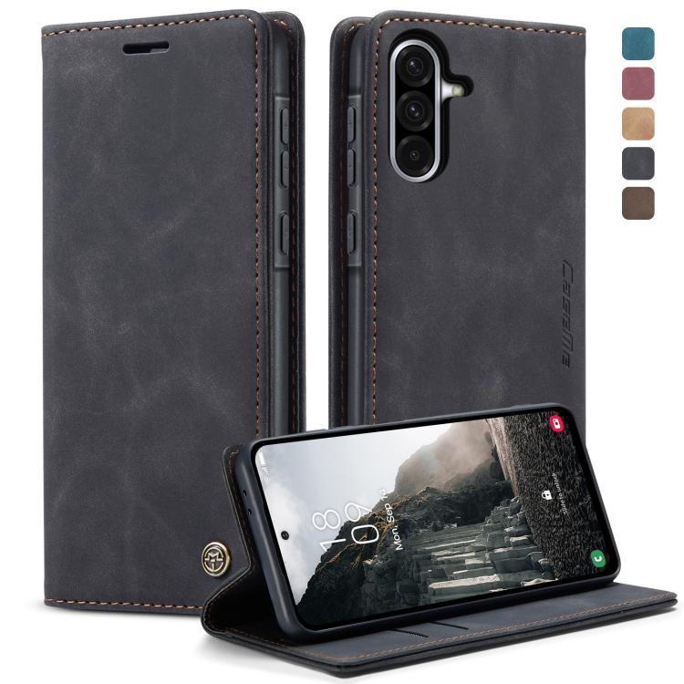 Custodia multifunzionale in pelle con flip orizzontale per Galaxy A26, A36, S25