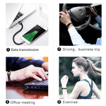 Cavo dati USB-C 3A per smartphone compatibili 20-22,5 cm