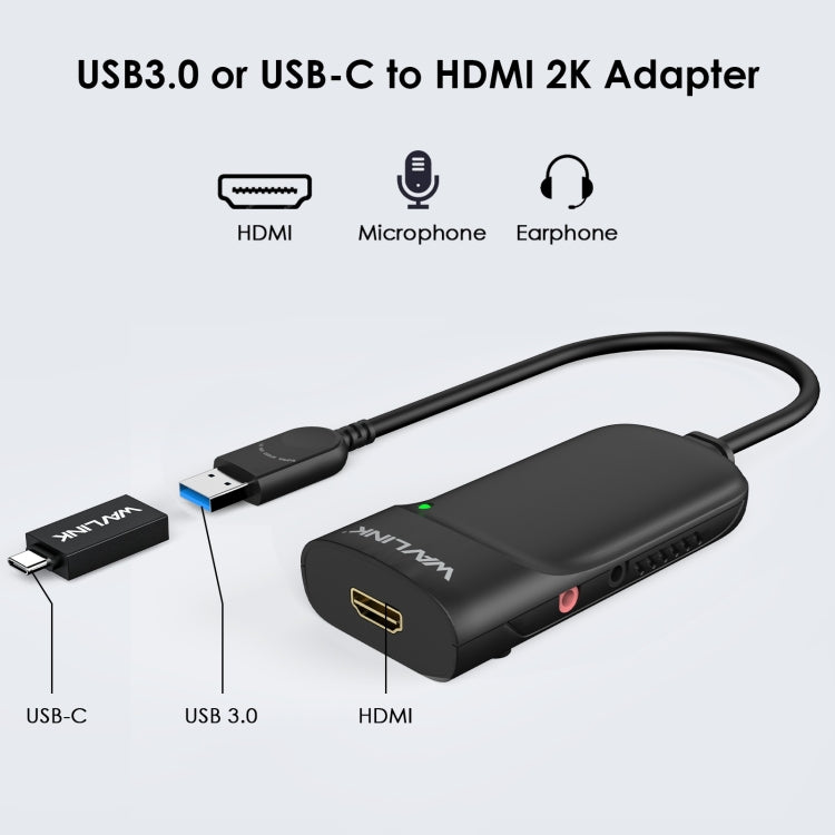 Adattatore USB 3.0 a HDMI multi monitor WAVLINK UG3501H