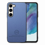 Custodia in pelle con retro in tessuto per Samsung Galaxy A22 5G, S21 FE 5G e