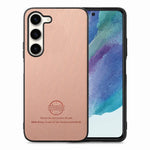 Custodia in pelle con retro in tessuto per Samsung Galaxy A22 5G, S21 FE 5G e