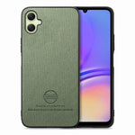Custodia in pelle con retro in tessuto twill per Samsung Galaxy S23+ 5G, S23 5G