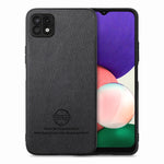 Custodia in pelle con retro in tessuto per Samsung Galaxy A22 5G, S21 FE 5G e