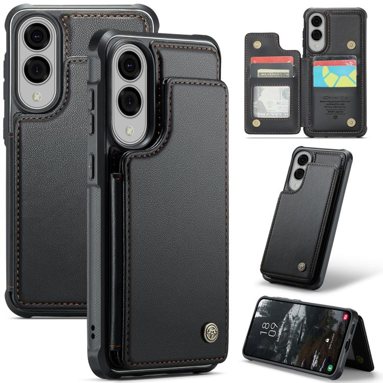 Porta carte RFID antifurto CaseMe C22 per Samsung Galaxy S26, A57, A37 e S25