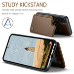 Porta carte RFID antifurto CaseMe C22 per Samsung Galaxy A56, A36, S25 e S25+ 5G