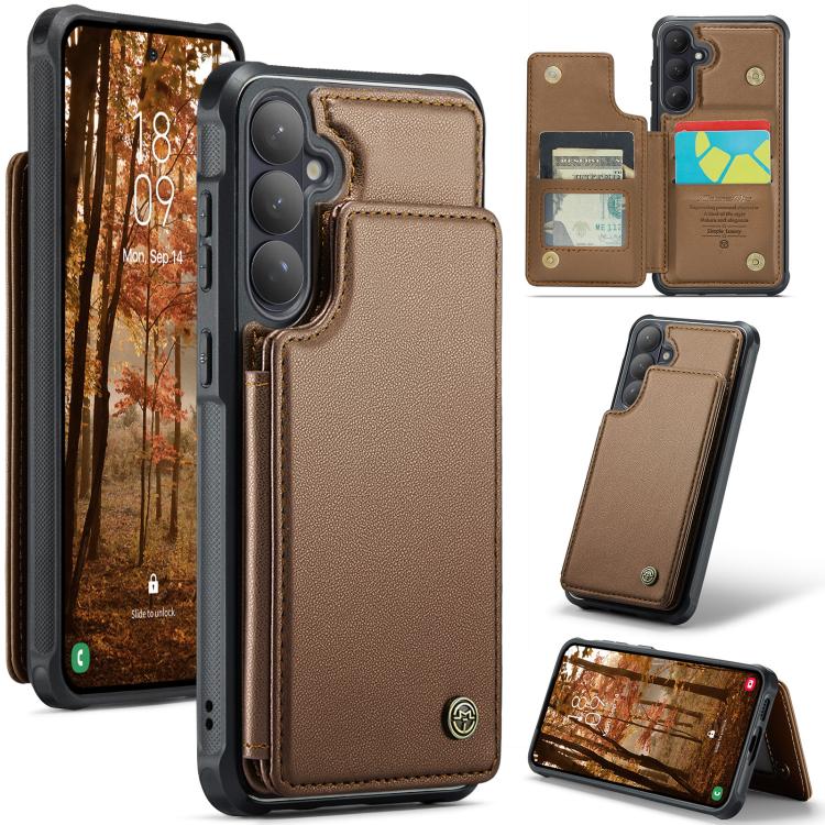 Porta carte RFID antifurto CaseMe C22 per Samsung Galaxy S26, A57, A37 e S25