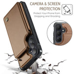 Porta carte RFID antifurto CaseMe C22 per Samsung Galaxy S26, A57, A37 e S25