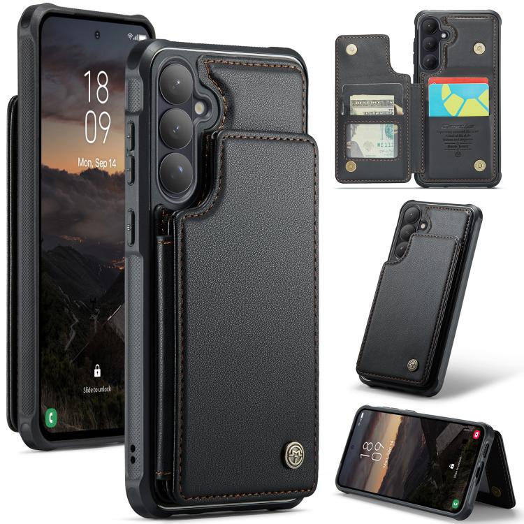 Porta carte RFID antifurto CaseMe C22 per Samsung Galaxy S26, A57, A37 e S25