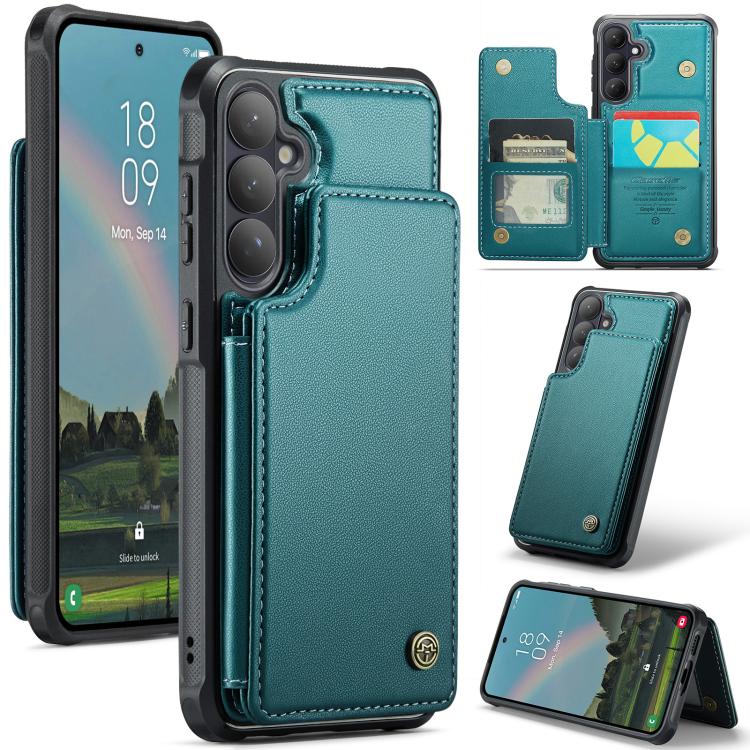 Porta carte RFID antifurto CaseMe C22 per Samsung Galaxy S26, A57, A37 e S25