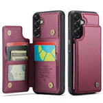 Porta carte RFID antifurto CaseMe C22 per Samsung Galaxy S26, A57, A37 e S25