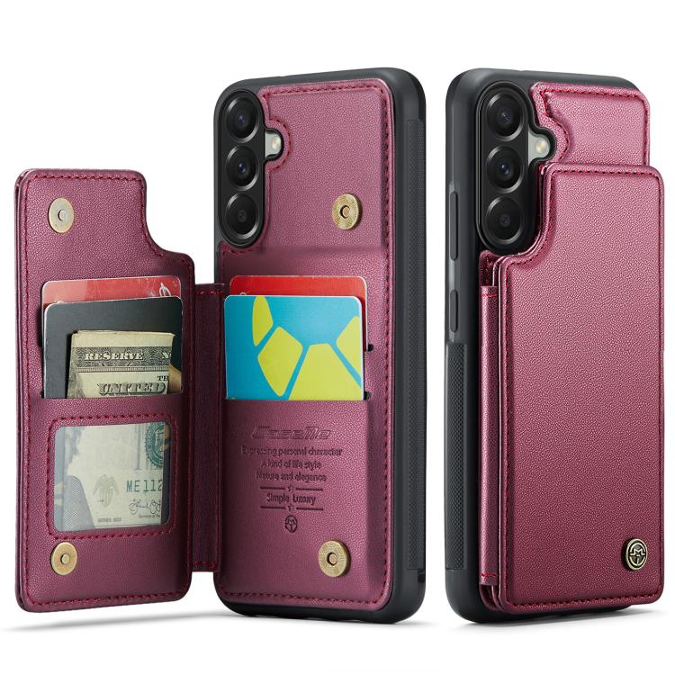 Porta carte RFID antifurto CaseMe C22 per Samsung Galaxy S26, A57, A37 e S25