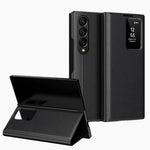 Custodia in pelle Smart View Window con slot per carte per Samsung Galaxy Z