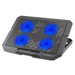 X4 Pad Raffreddamento Laptop 4 Ventole 7 Velocità