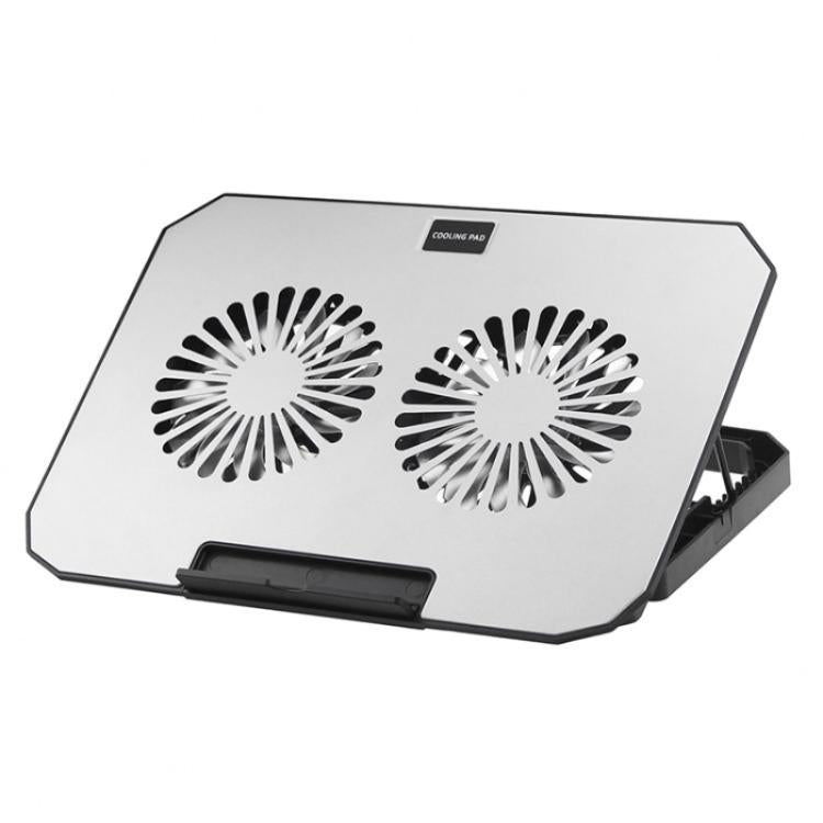Supporto laptop regolabile con doppia porta USB e raffreddamento