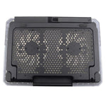 Supporto raffreddamento laptop doppia ventola 17 pollici
